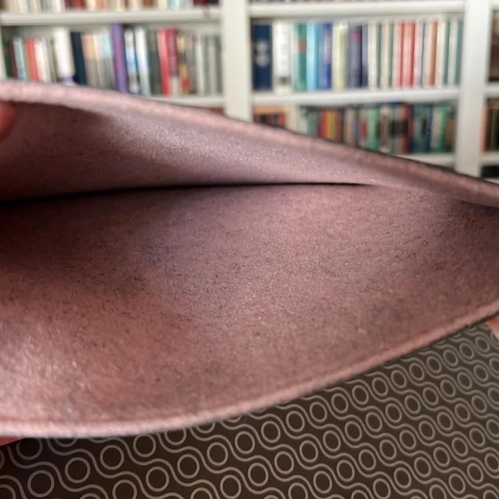 New Unika MacBook Laptop “13 sleeve in metallic rose gold.